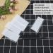 180 Pieces Hair Extension Tape Tabs Double Sided Replacement Tape for Hair Extensions Double Sided Extension Tapes Tape Extension Replacement Tape with Rat Tail Comb White (White) - Buy Online on GoSupps.com