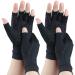 SHIFANQI 2 Pairs Copper Arthritis Compression Gloves for Women Men  Fingerless Glove for Carpal Tunnel  Hand Pain Relief Medium Open Finger
