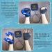 ZZBB Rehabilitation Robot Gloves Stroke Finger Hand Splint Hemiplegia Rehabilitation Training Equipment Pneumatic Training Gloves Left Medium - Buy Online on GoSupps.com