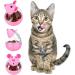 PORTOWN Cat Food Ball Dispenser - Slow Feeder Toy for Interactive Training (Pink White) - 4 Pcs - Buy Online on GoSupps.com