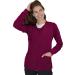 Green Town Women's Zip Front GT Performance Warm-Up Scrub Jacket - Large Wine/Berry - Buy Online on GoSupps.com