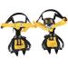 EVTSCAN 10-Teeth Crampons for Hiking - Slip Resistant Ice Grips - Buy Online on GoSupps.com
