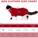 Jodsen Turtleneck Dog Jumper Winter Warmer Pet Clothes Dog Sweater Hoodies Vest Coat Outfit Thicken Soft Pet Apparel Knitted Pullover Small Medium Pets Dogs Puppy Cats -Red (Large) - Buy Online on GoSupps.com