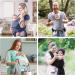 Momcozy Baby Sling Wrap for Newborn up to 50 lbs - Adjustable, Easy-to-Wear Carrier for Adults - Ergonomic Front/Back Carry - Black - Buy Online on GoSupps.com