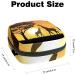 Buy Giraffe Sunset Silhouette Tie Storage Bag | Portable Menstrual Cup & Pad Pocket for Women & Teenagers - Buy Online on GoSupps.com