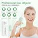 Portable Professional Dental Flosser - USB Rechargeable Oral Irrigator with 4 Jets 3 Modes & 360 Rotation (Green) | International Shipping Available - Buy Online on GoSupps.com