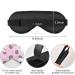 Haskirky Light Blocking Eye Mask | Breathable & Adjustable for Men and Women | Perfect for Travel, Yoga, Meditation | Deep Sleep Goodies | Pink Wave Dot Rab - Buy Online on GoSupps.com