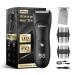 ENSSU Body Hair Trimmer for Men Electric Manscape Groin Trimmer with Skin-Safe Ceramic Blade Waterproof Ball Trimmer for Chest Beard and Pubic Hair