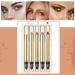 Eye Shadow High Gloss Pearlescent Double Head Eye Shadow Stick Eye Shadow Eyeshadow Stick Pencil Brightener Baked Foundation (A One Size) 1 count (Pack of 1) A - Buy Online on GoSupps.com