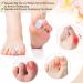 20 Pack Gel Toe Separators & Spacers for Bunion Correction - Small Size 0.75 Inch - Toe Straightener & Spreader for Men and Women - Buy Online on GoSupps.com
