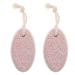 Minkissy Foot peeling natural pumice stone STON 2 pieces peeling fu W Scher Pedicure cleaning tool Dead Skin Whubber for F E pink 1 piece (1 Pack)