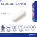 Pure Encapsulations Selenium Citrate 180 Capsules - Immune System Support - Buy Online on GoSupps.com