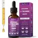 Liposomal L-Theanine with GABA Liquid Drops Theanine 400 mg Supplement for Kids & Adults with Magnesium Glycinate Chamomile Flower Vitamin E & B6 Stress Relief zzZ & Relaxation Support 2 FL OZ