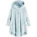 Shop Hanxiulin Oversized Plush Hoodie Jacket - Stylish Winter Coat for Women | Available in Multiple Colors - Buy Online on GoSupps.com