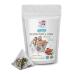 respiratory vitamins - RESPIRATORY AND LUNG SUPPORT TEA 14 Days with Cinnamon Hibiscus Marshmallow Root Astragalus Peppermint eucalyptus tea leaf 1 Pack 14 Tea Bags