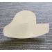 riskaLa Beard Shaper | Easy to Clean Lineup Tool Also as Blocking Card for Hair Building Fibers Product Hair Line Shaping Product Riskala White - Buy Online on GoSupps.com