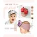 Dooboi 20pcs Grosgrain Ribbon Bows Baby Headbands for Girls - Elastic Nylon Hair Accessories for Newborns, Infants, Toddlers, Kids - Buy Online on GoSupps.com