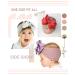 Shop 20-Piece Baby Headband Set | Stretchy Hair Bands with 6-Inch Big Bows for Newborns Toddlers & Kids Multi-Colored Options Available - Buy Online on GoSupps.com