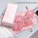Super Cute Bunny Lip Glaze Keychain Lip Gloss - Portable Matte Velvet Lipstick Set (6 Pcs) for Girls | International Shipping - Buy Online on GoSupps.com