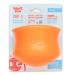 West Paw Zogoflex Toppl Delicher Donor Dog toy Puzzle - Interactive K toys for Dogs - Dog toys for moderate horsepower starting catching - holds dry food treat XL XL Tangerine