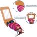 Premium Leather Lipstick Case with Mirror | Mini Lip Gloss Organizer for African American Women - Stylish & Compact - Buy Online on GoSupps.com