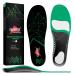 (New 2023) 220+ lbs Plantar Fasciitis Strong Arch Support Insoles Inserts Men Women - Flat Feet - Orthotic Insoles High Arch for Arch Pain - Work Boot Shoe Insole - Heavy Duty Support Pain Relief Black (XS) 3.5-5.5