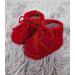 Royal Icon Baby Booties 0-3 Months | Warm & Safe Baby Slippers for Boys & Girls | Newborn Baby Boots Ri401 Red - Buy Online on GoSupps.com
