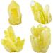Nupuyai Titanium Coated Bergkristall Druse - Irregular Quartz Geode Cluster for Reiki & Feng Shui Decoration - Yellow Gemstone - Buy Online on GoSupps.com