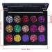 Glitter Eye Shadow Palette Glitter Makeup Palette - Eyeshadow Makeup Palettes Long Lasting Waterproof Makeup Accessories Sillervan 02 - Buy Online on GoSupps.com