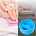 Uozonit Manicure Bowl | Manicure Care Soak Bowl Nail Soaking Container Manicure Hand Bowl Art Hand Wash Spa Tool Manicure Tool for Salon Home Blue - Buy Online on GoSupps.com