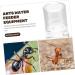GRIRIW Pet Water Feeder Ant Water Feeders Ant Waterer Cup Water Feeding Cup for Ant Nest Clear Ants Feeder Ant Keeper Tools Ant Feeding Cup Ant Watering Cup Ant Keeping Ant Bottle Feeder - Buy Online on GoSupps.com