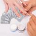 600 Pcs Gel Nail Polish Remover Soak Off Foil Wraps with Large Cotton Pad - Easy and Efficient Removal - Buy Online on GoSupps.com