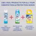 Lysol Disinfectant Spray Crisp Linen 76oz (4X19oz) - 7.0oz Aerosol Can - Buy Online on GoSupps.com