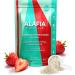 Alafia Naturals Clear Vegan Protein Powder with Creatine 30g Protein 5g Creatine 6g BCAA 0g Lactose Sugar Free Dairy Free Plant Based Strawberry 20 Servings - Buy Online on GoSupps.com