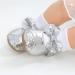 RVROVIC Baby Girl Moccasins - Princess Sparkly Soft Sole Toddler Shoes (12-18 Months, Silver) - Buy Online on GoSupps.com