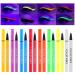 Makeup Eyeliner - Smudge Proof UV Fluorescent Liquid Eyeliner Long Lasting Quick Drying Cosmetics Women Makeup for Wedding Prom Valentines Day Fulenyi
