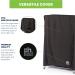 Prevue Pet Products Universal Bird Cage Cover - Dark Colored Night Drape for Animal Crates - Distraction and Light Eliminator - Black - Buy Online on GoSupps.com
