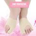 Ankroyu Toe Spreader & Bunion Corrector | 2 Pairs Elastic Toe Sleeves for Hallux Valgus & Overlapping Toes - Foot Care Solution (L) - Buy Online on GoSupps.com
