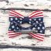 2 Pack Girls American Flag Hair Bow Clips - Patriotic Fourth of July Accessories - Buy Online on GoSupps.com
