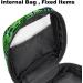Buy Tropical Green Leaf Menstruation Pad Bag with Zipper - Stylish & Spacious Women's Napkin & Tampon Collection Bags - Buy Online on GoSupps.com