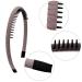 Duufin 12-Piece Hair Ripe Set - Plastic Headbands Combs & Satin Hair Ties for Women & Girls - Buy Online on GoSupps.com
