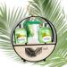 Coconut Spa Bath and Body Set in Modern Wood Round Holder - Shower Gel, Bubble Bath, Body Lotion & Bath Bomb Fizzer - Relaxation Home Spa Gift Basket for Women - Buy Online on GoSupps.com