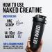 Naked Pure Micronized Lemon Lime Creatine Monohydrate - 42 Servings Vegan Non-GMO Gluten-Free Soy-Free No Artificial Ingredients - Strength Gains & Performance Boost - Buy Online on GoSupps.com