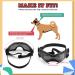 Ownpets Dog Goggles - UV, Snow, Wind, Dust Protection Glasses with Adjustable Strap - Safety Pet Sunglasses for Small and Medium Dogs - Black - Buy Online on GoSupps.com