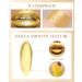 Gold Yellow Metallic Liquid Lip Gloss - 2PCS Matte Velvet Shimmer Lipstick | High Pigment Waterproof Tint | Long-lasting Cup Non-Stick | Perfect Christmas Gift for Women & Girls - Buy Online on GoSupps.com