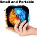 Multicolored Storage Bags for Women's Bandages & Menstrual Products - Portable Yin-Yang Design for School & Office - Buy Online on GoSupps.com