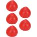Verdant Touch Hand Grip Ball 5 Pack - Stress Relief Massage Grip Balls for Office & Home - Red Peach Shape - International Shipping Available - Buy Online on GoSupps.com