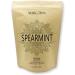 Pure Spearmint Leaves Herbal Loose Tea by Marcoina - Cut Leaves 227g in Resealable bag Caffeine-Free from USA - Perfect for Hot Brews - Known as Mentha spicata - 8oz. Spearmint Cut Leaves 227g(8oz) - Buy Online on GoSupps.com