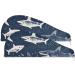 Sharks-2735 Hair Towel 2 Pack | Super Absorbent Quick Dry Hair Turbans for Women & Girls - Buy Online on GoSupps.com