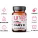 UMZU Daily B - Complete B Vitamin Complex for Energy, Cognition, and Well Being - 30 Day Supply - 30 Capsules - Buy Online on GoSupps.com